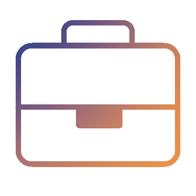 Briefcase Gradient Animated Gif Icon Briefcase, gradient animated gif icon